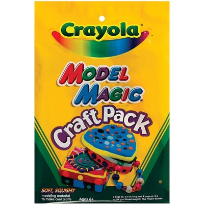 Crayola Model Magic Craft Set, Clay Alternative, Slime Ingredient, 7oz   563092596